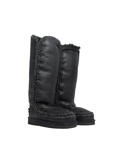 MOU ESKIMO 40 RHINESTONES LOGO MOU | FW101052BCBKG BLACK/GREY